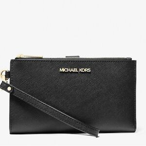 NWT- Michael Kors Black Wallet/Wrislet